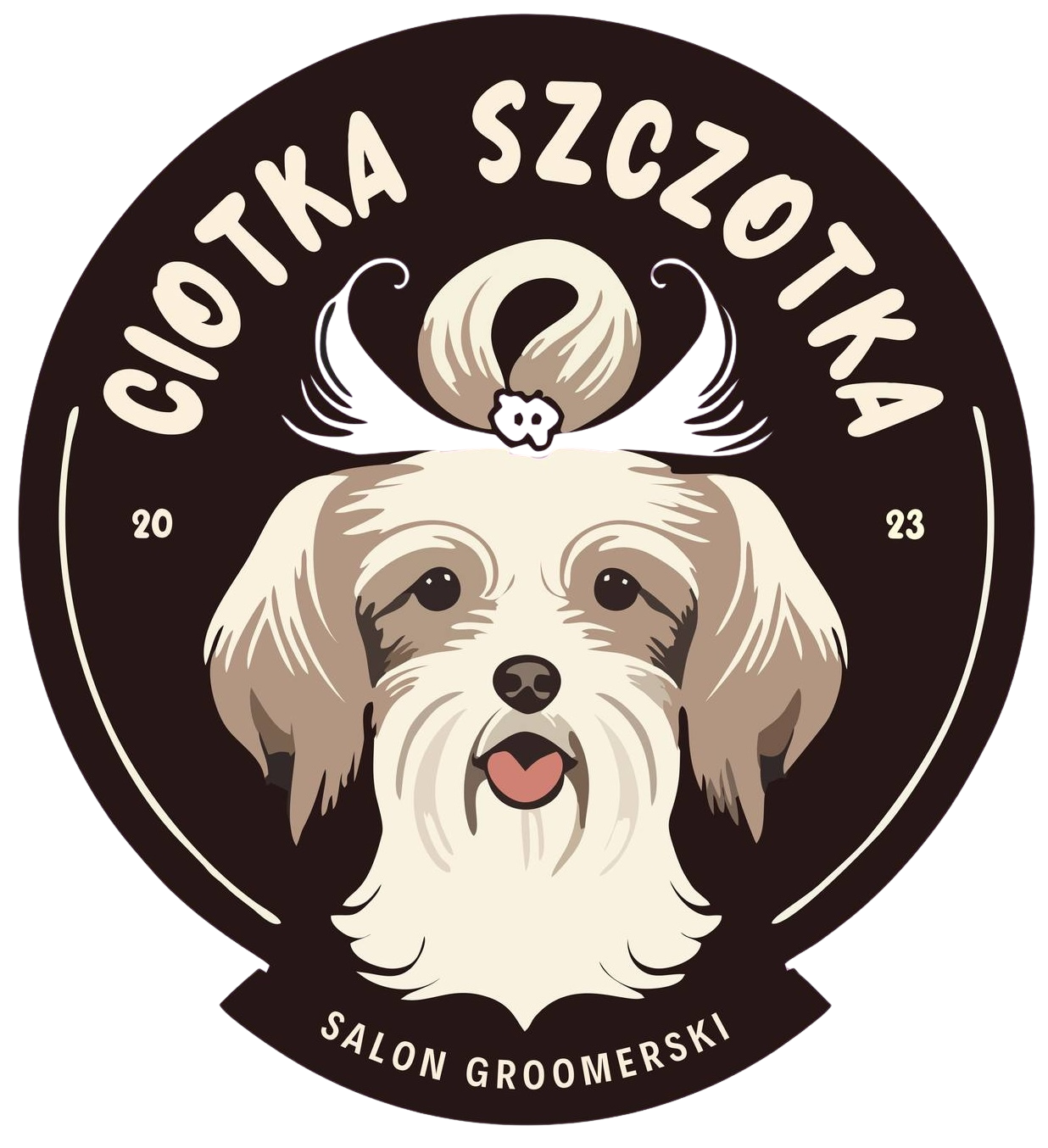 Logo Ciotka Szczotka - Fryzjer dla psów i kotów